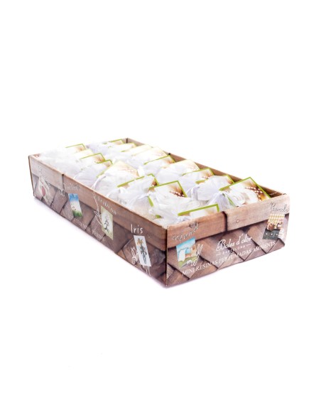 Mini Resinas Flor Blanca 18 un.