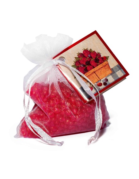 Mini Resinas Frutos Rojos 18 un.