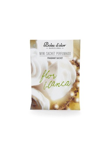 Mini Sachet Flor Blanca