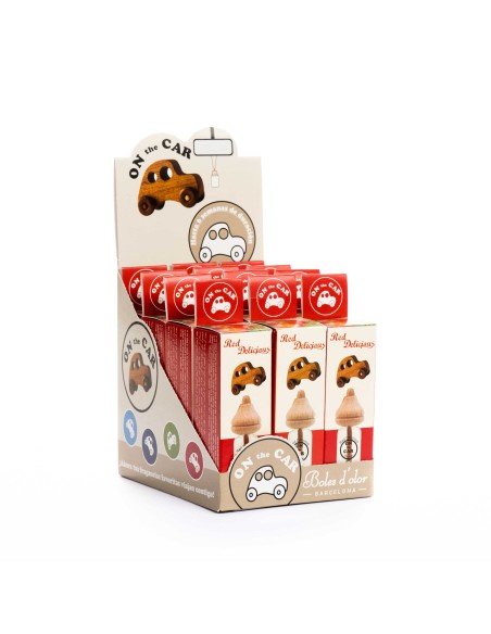 ON THE CAR RED DELICIOUS