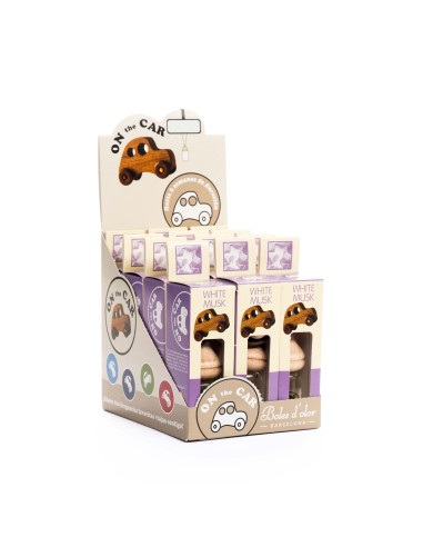 ON THE CAR WHITE MUSK