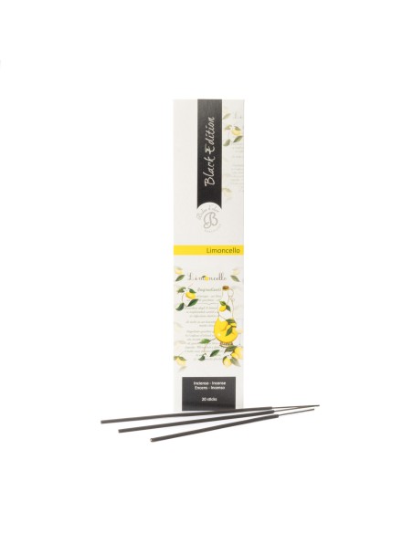 Incienso Black Edition 20 Sticks Limoncello