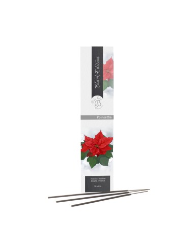 Incienso Black Edition 20 Sticks Poinsettia