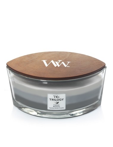 WOODWICK TRILOGY ELLIPSE WARM WOODS