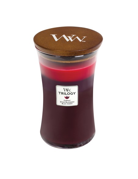 WOODWICK TRILOGY GRANDE SUN RIPENED BERRIES