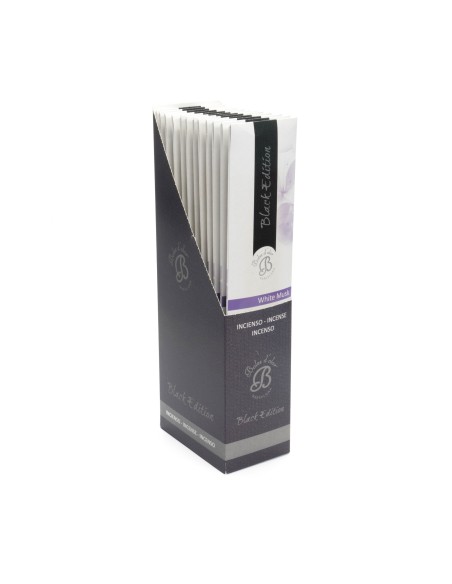 Incienso Black Edition 20 Sticks White Musk