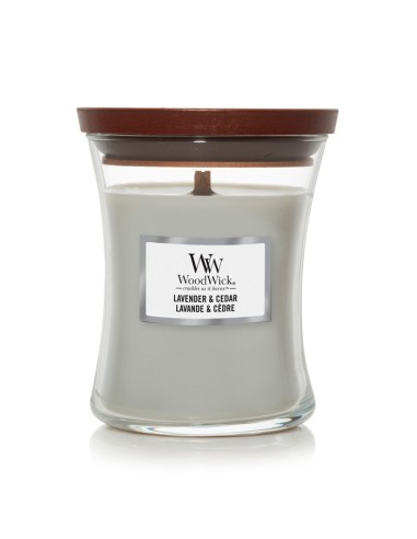 WOODWICK BOTE MEDIANO LAVENDER & CEDAR