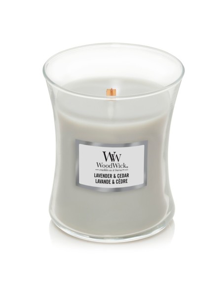 WOODWICK BOTE MEDIANO LAVENDER & CEDAR