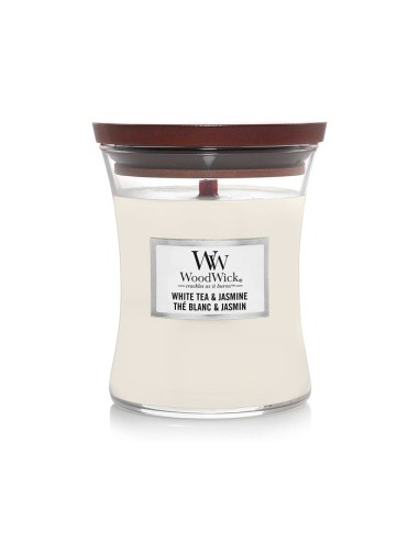 WOODWICK BOTE PEQUEÑO WHITE TEA & JASMINE