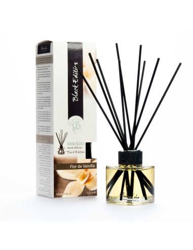 MIKADO Black Edition 125 ml. Flor de Vainilla