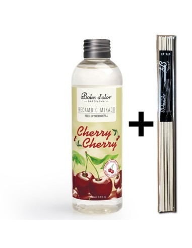 Recambio Mikado Cherry Cherry + Rattan