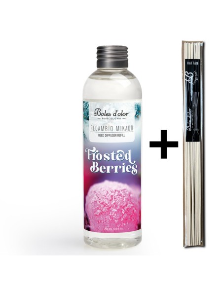 Recambio Mikado Frosted Berries + Rattan