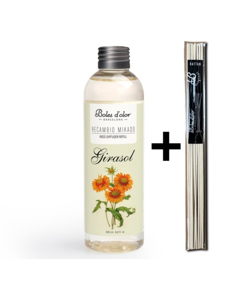 Recambio Mikado Girasol + Rattan