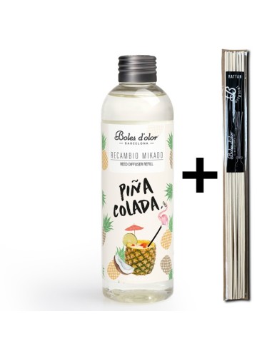 Recambio Mikado Piña Colada + Rattan