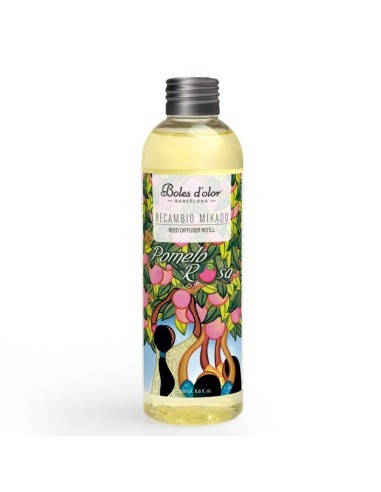 Recambio Mikado Pomelo Rosa + Rattan