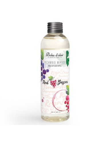 Recambio Mikado Red Grapes + Rattan Recambio Mikado Red Grapes + Rattan