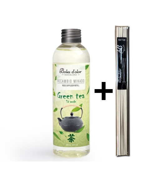 Recambio Mikado Té Verde + Rattan
