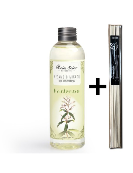 Recambio Mikado Verbena + Rattan