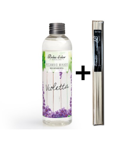 Recambio Mikado Violetta + Rattan