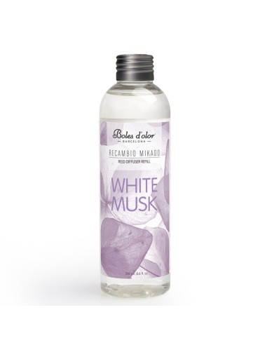 Recambio Mikado White Musk SIN Rattan