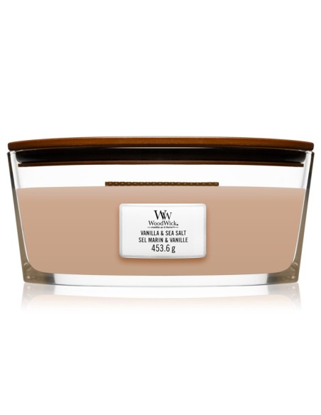 WOODWICK ELLIPSE VANILLA & SEA SALT