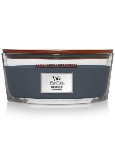 WOODWICK ELLIPSE INDIGO SUEDE