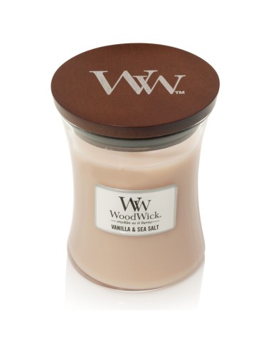 WOODWICK BOTE MEDIANO VANILLA & SEA SALT