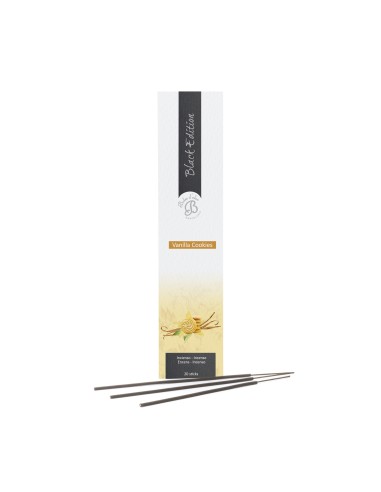 Incienso Black Edition 20 Sticks Vanilla Cookies