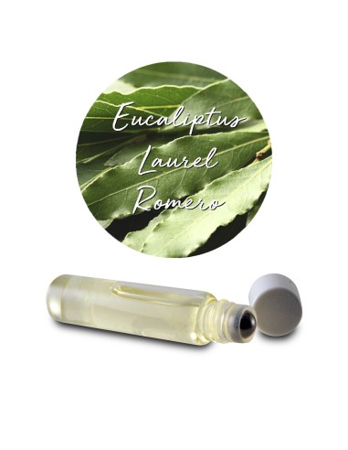 Essencials Roll-On 5 ml. Eucaliptus, Laurel y Romero