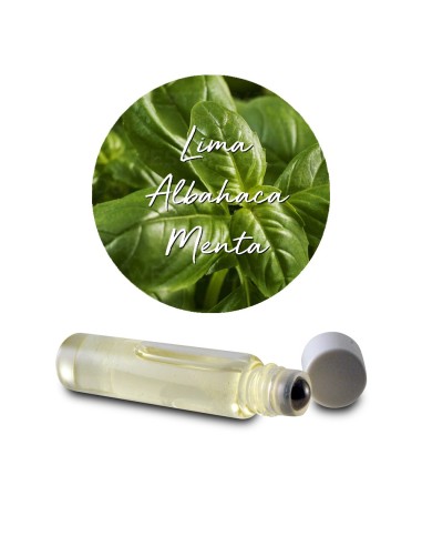 Essencials Roll-On 5 ml. Lima, Albahaca y Menta