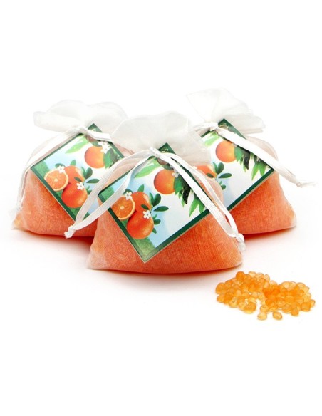 Mini Resinas Naranja 18 un.