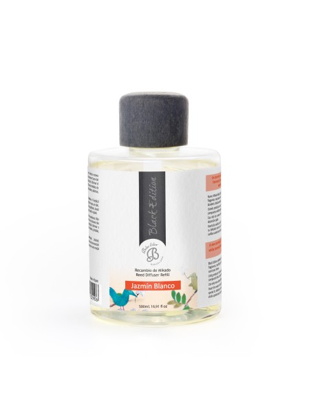 Recambio Mikado Black Edition 500 ml. Jazmin Blanco