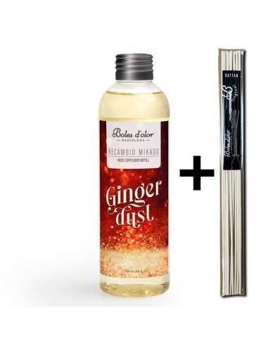 Recambio Mikado Ginger Dust + Rattan