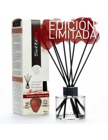 MIKADO Black Edition 125 ml. Strawberries E.L.