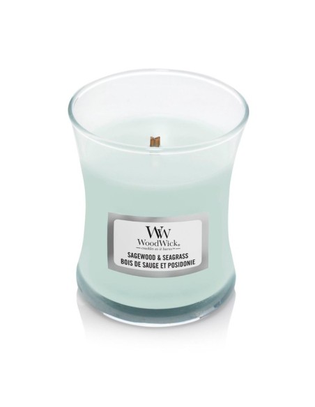 WOODWICK BOTE MEDIANO SAGEWOOD & SEAGRASS