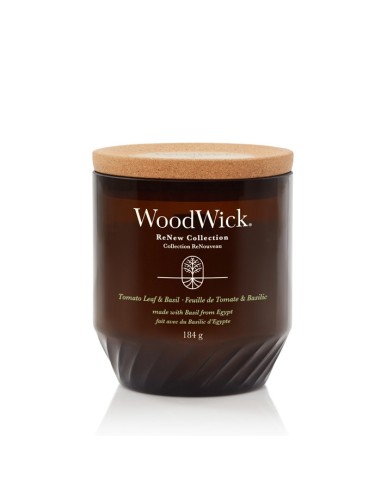 WOODWICK RENEW MEDIANO TOMATO LEAF & BASIL