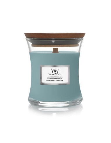 WOODWICK BOTE PEQUEÑO EVERGREEN CASHMERE