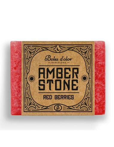 AMBER STONE RED BERRIES