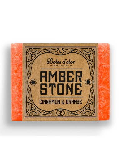 AMBER STONE CINNAMON & ORANGE