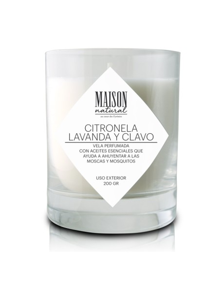 MAISON NATURAL VELA SIN MOSCAS, NI MOSQUITOS