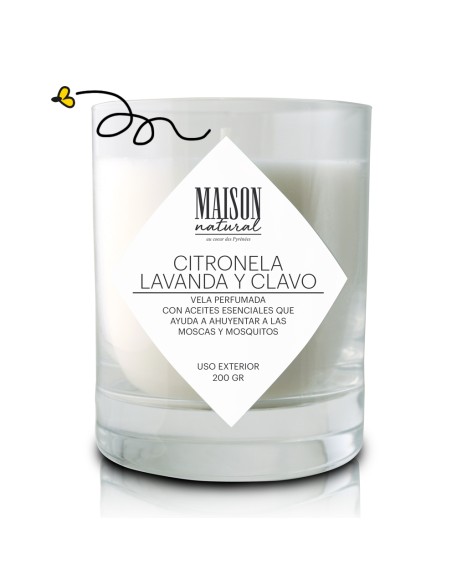 MAISON NATURAL VELA SIN MOSCAS, NI MOSQUITOS