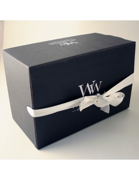 WOODWICK CAJA NEGRA 2 BASES + LAZO