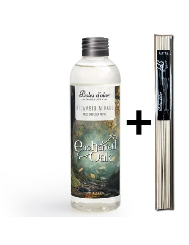 Recambio Mikado Enchanted Oak + Rattan