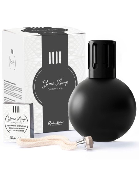 Genie Lamp Sphere Black