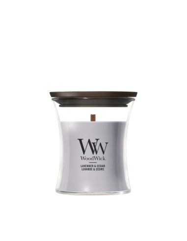 WOODWICK BOTE PEQUEÑO LAVENDER & CEDAR