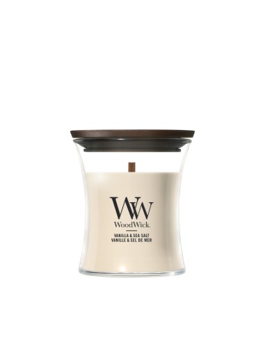 WOODWICK BOTE PEQUEÑO VANILLA & SEA SALT