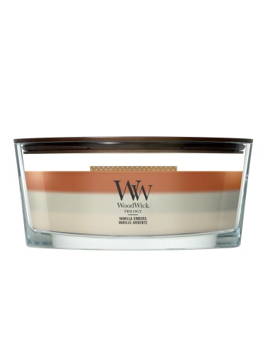 WOODWICK TRILOGY ELLIPSE VANILLA EMBERS