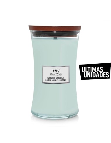 WOODWICK BOTE GRANDE SAGEWOOD & SEAGRASS