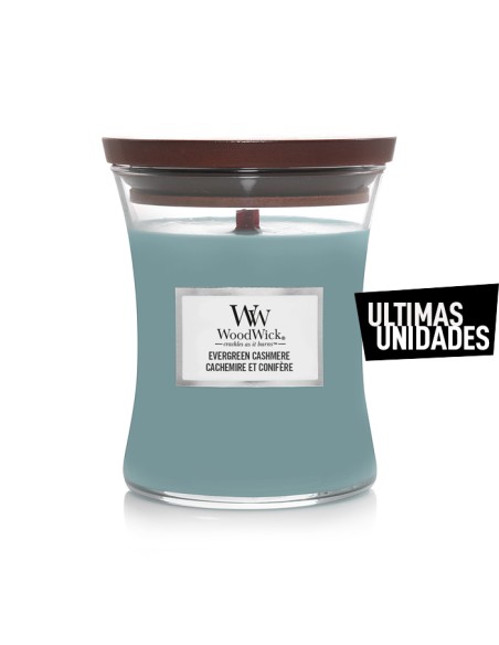 WOODWICK BOTE MEDIANO EVERGREEN CASHMERE