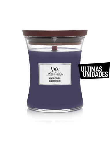 WOODWICK BOTE MEDIANO HINOKI DAHLIA